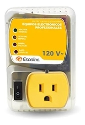 Protector De Volt. Para Equipo De Alto Consumo 120v Exceline