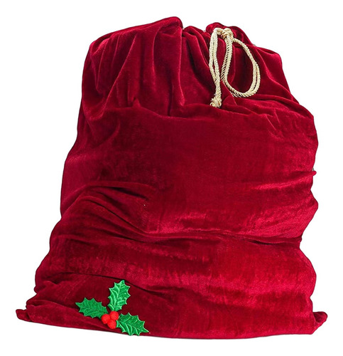 Bolsa De Regalo De Papá Noel, Saco De Regalo De Papá Rojo