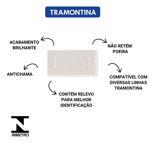 Módulo Interruptor Paralelo Liz/lux2 Tramontina 57115/008