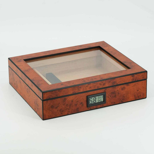 Umidificador De Cigarro De Madeira, Caixa De Armazenamento