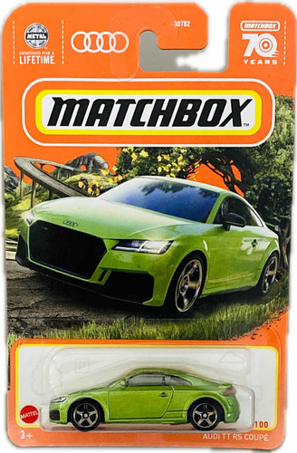 Matchbox 70 Years Audi Tt Rs Coupé Verde Limon 2/100 | 2023