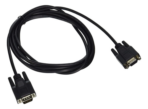 C2g 52031 Db9 M/f Serial Rs232 Cable De Extension  Negro  1