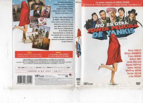 No Es Otra Tonta Película De Yankis - Dvd Original - Mcbmi