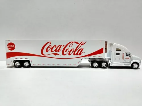 Caminhão Coca Cola Kenworth T700 6x4 - Escala 1/32 - Com Cavalo e Carreta -  Minisclub