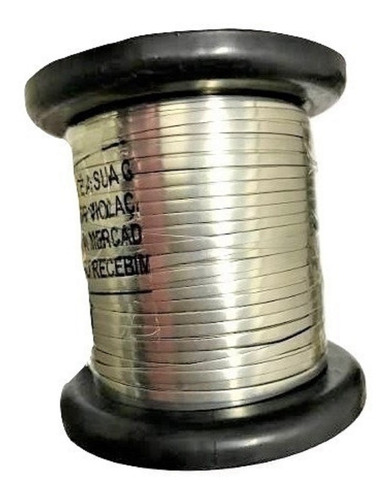 Imagem 1 de 8 de Resistência Fita Niquel Cromo 3mm X 5 Metros + Grossa 0,30mm