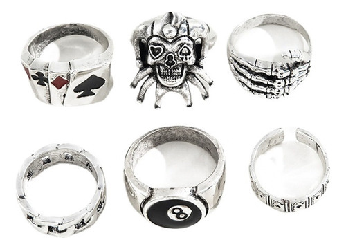 Calidad Anillo Redondo Ghost Claw Poker Payaso