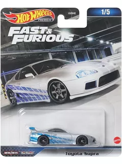 Hot Wheels Premium Rapido Y Furioso Toyota Supra (oconner) Color Plateado