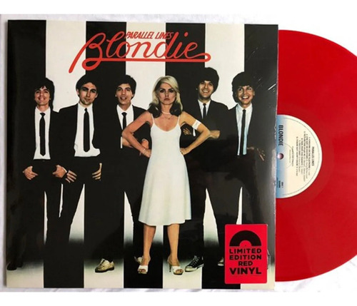 Blondie Parallel Lines Vinilo Lp Color Rojo Ed. 2018 Europa