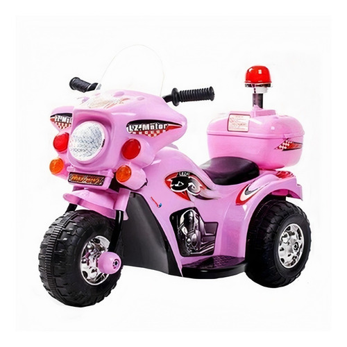 Mini Moto Triciclo Elétrico Infantil Policial 2 A 4 Anos Top