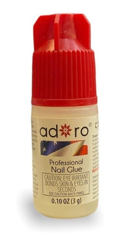 Pegamento Para Uñas Nail Glue Tips Deco Esculpidas Adoro Usa