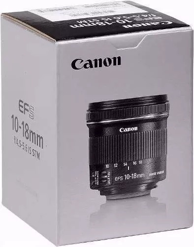 Canon Ef-s 10-18mm F / 4.5-5.6 Is Lente Stm+ Filtro