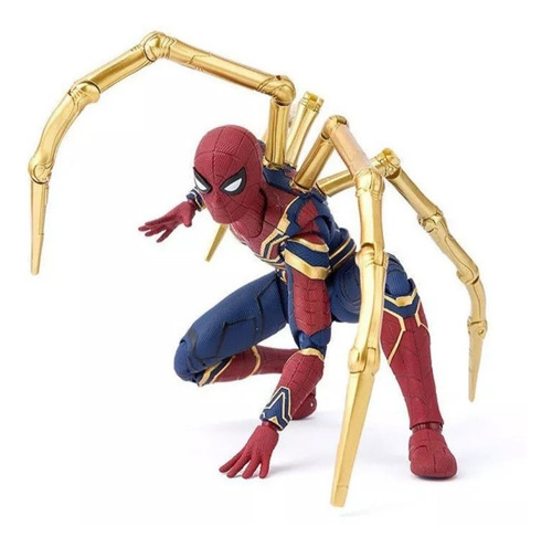 Imagen 2 de 10 de Iron Spider, Spiderman 15cm Ko