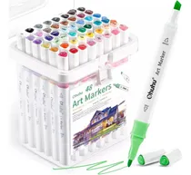 Comprar Para Ohuhu Marcadores, Juego De Marcadores De Arte De 48