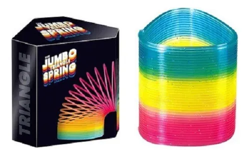 Jumbo Resorte Hexagono Multicolor En Caja