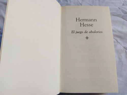 El Juego De Abalorios - Herman Hesse - Sudamericana 1995 (Usado)