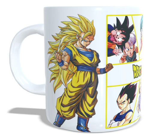 Taza Dragon Ball A Elegir Taza De 11 Oz Goku, Vegeta, Gohan