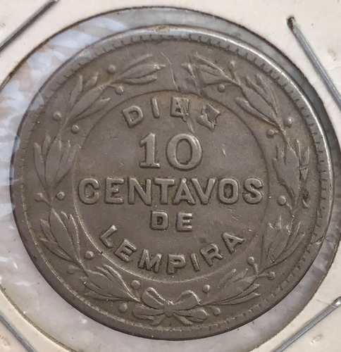 * Honduras. 10 Centavos De 1956. Km # 26.1