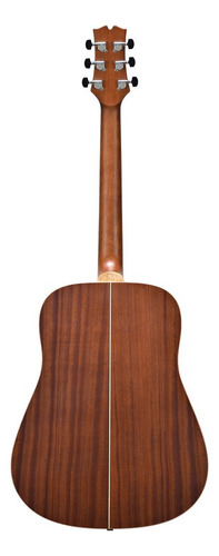 Violão acústico Mitchell Element ME1 para destros natural pau-rosa satin
