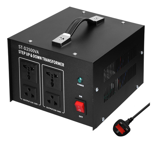 Regulador De Voltaje Transformer Step 2500va Up&down