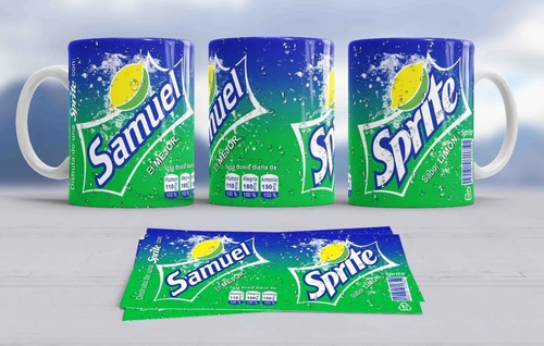Imagen 8 de 9 de Plantillas Bebidas Latas 8 Diseños / Sublimacion Tazas