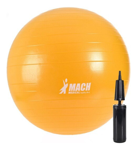 Pelota Bobath 45 Cm Pilates Yoga Fitness Mach Color Amarillo