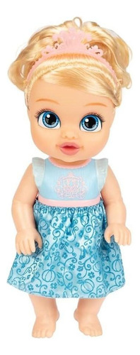 Muñeca Princesa Disney Bebé Cenicienta Y Trono Real