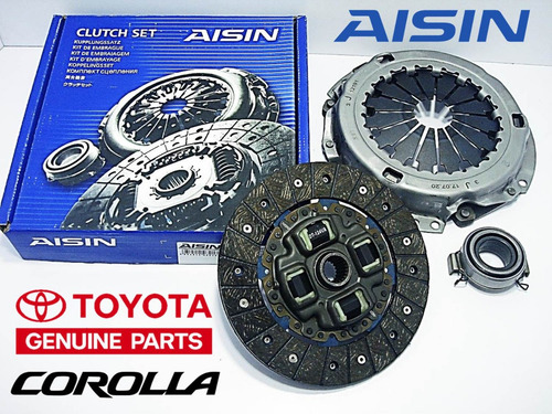 Imagen 5 de 10 de Kit Clutch Toyota Corolla 1.6 1.8 New Sensation 2007 2008