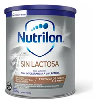 Comprar Leche de fórmula en polvo sin TACC Nutricia Bagó Nutrilon Sin Lactosa en lata de 1 de 350g - 0 meses a 2 años