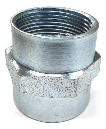 Conector Fêmea Giratório 1.1/2 Bsp Latão 3 Unidades