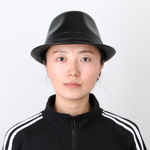 Gorro Unisex Retro De Piel Sintética Para Pastel De Cerdo Cl