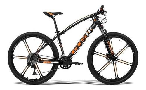 Mountain bike Gtsm1 I-Vtec MX9 Magnésio aro 29 17" 27v freios de disco hidráulico câmbios MX9 cor laranja