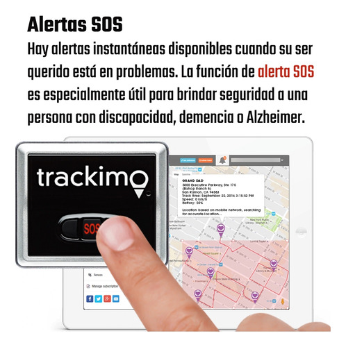 Rastreador De Sillas De Ruedas Satelital Gps