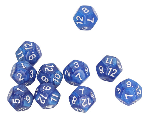 Dados Numéricos De 12 Caras, 40 Unidades, Números Poliédrico
