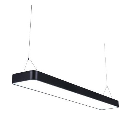 Plafon Led Barra Colgante 36w Color : Negro