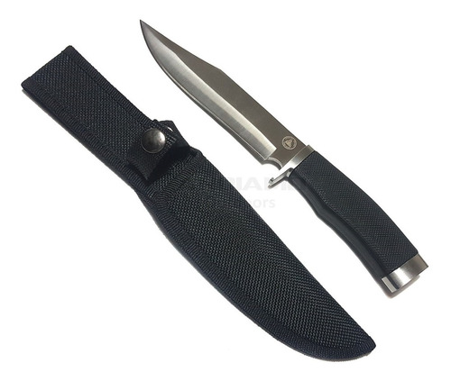 Cuchillo Deportivo Acero Satinado Inoxidable Stolberg Vaina 