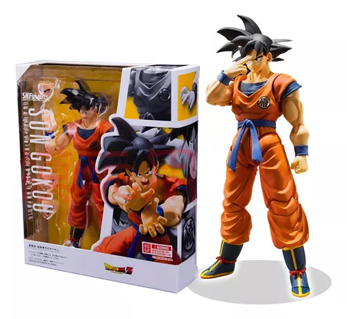 Boneco Goku Kakaroto Dragon Ball Z Super Anime 22cm