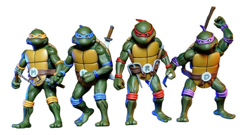 Tortugas Ninja Set Tmnt 30 Aniv Neca Sdcc 2017 Ver Fotos !!