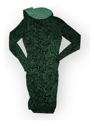 Vestido Michael Kors De Mujer Talla Chica Color Verde/negro
