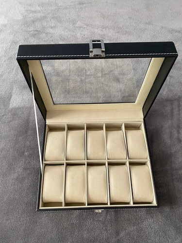 Caja De Reloj Con 12 Compartimentos