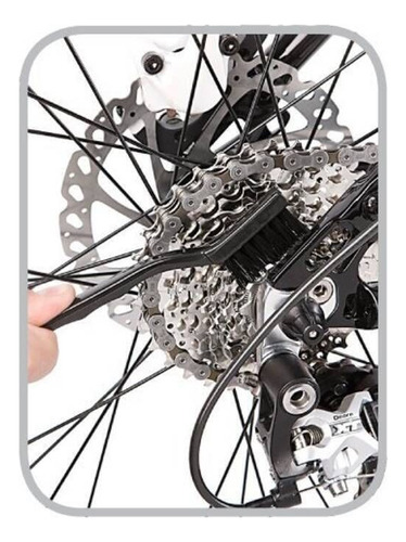 Cepillos De Limpieza Easy Pro Finish Line Kit - Equino Bike Negro