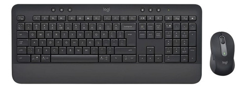 Kit Teclado E Mouse Sem Fio 2,4ghz Mk650 920-010992 Logitech Mouse Grafite Teclado Grafite