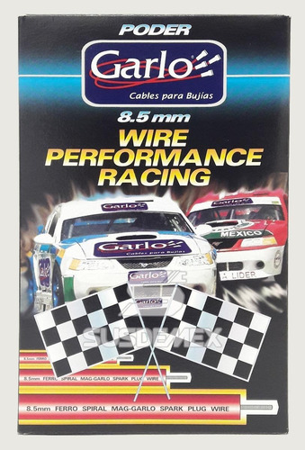 Imagen 5 de 7 de Cables Para Bujías Garlo Race 8.5 Mm Datsun Sakura Samurai