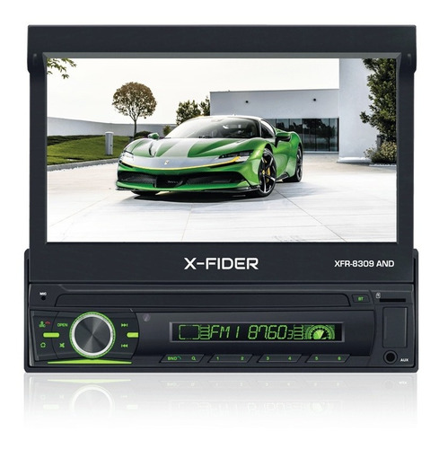 Radio Android Motorizado X-fider Xfr-8309 Pantalla 7 Bt Usb