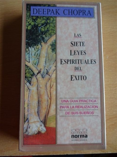 Video Vhs Las Siete Leyes Espirituales Exito Deepak Chopra