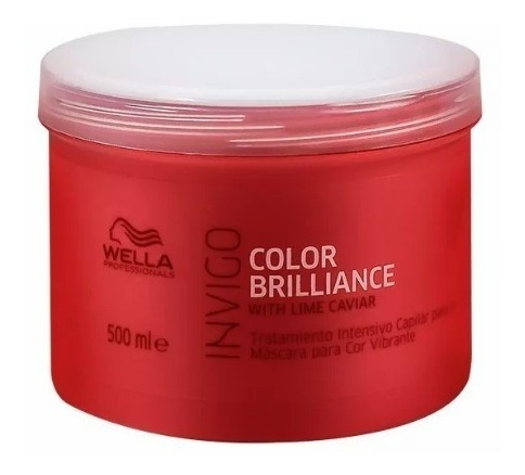 Máscara Wella Professionals Invigo Color Brilliance 500 Ml