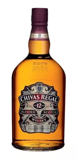 Pack De 4 Whisky Chivas Regal Blend 12 Años 1.75 L