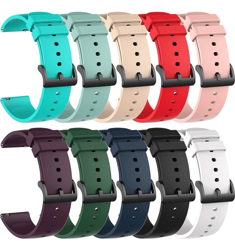 Bandas De Reloj Ecsem Compatibles Con Pibo, Pulsera De Silic