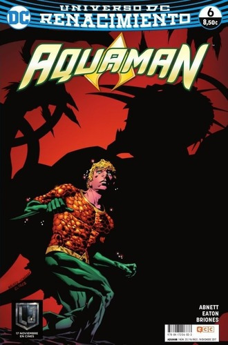 Comic Aquaman  20/6 (renacimiento) - Dan At, De Dan At. Editorial Ecc España En Español