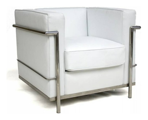 Sillón Sofá 1 Cuerpo Le Corbusier Living Oficina Disponible