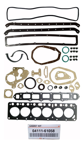 Kit De Empacadura Macho/samuray Motor 3f 86-92